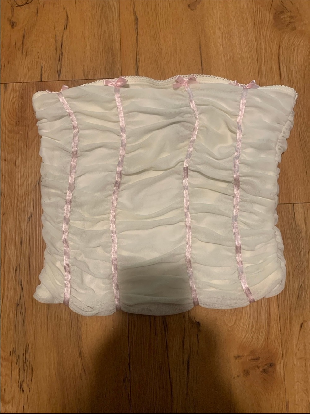 Coquette tube top